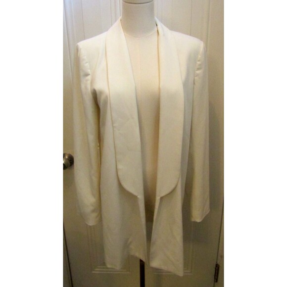 Revolve House of Harlow 1960 Chloe Boyfriend Jacket Long Blazer Lined Size S - Picture 2 of 8